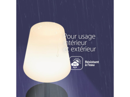 Securit Lampe de table à LED TABLE LAMP, noir