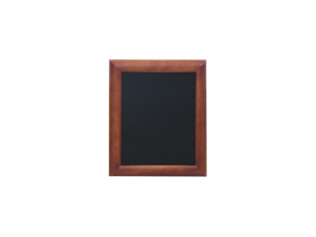Securit Ardoise murale UNIVERSAL, avec cadre en bois, marron