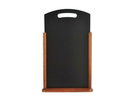 Securit Ardoise de table HANDLE, grand, brun foncé