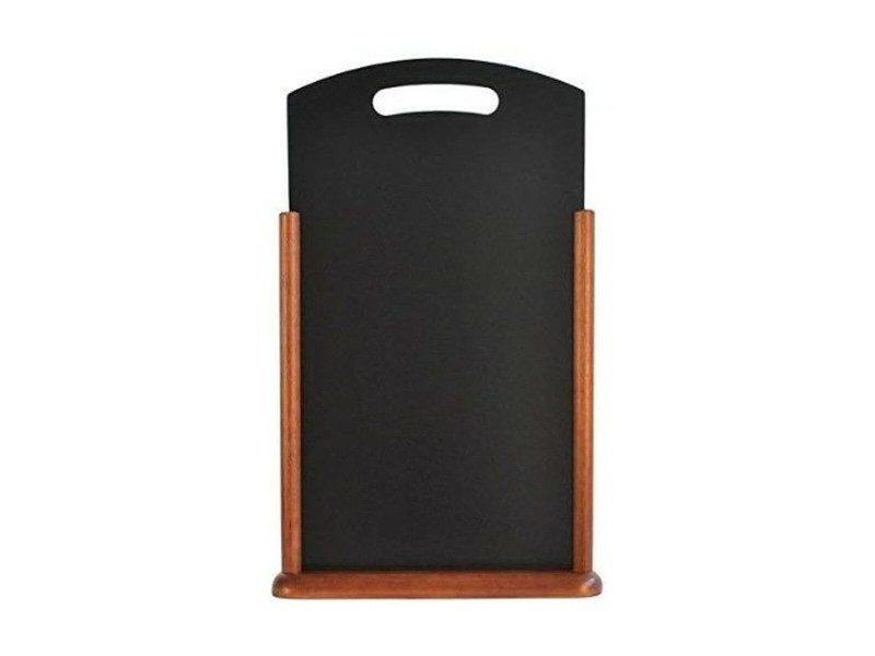 Securit Ardoise de table HANDLE, grand, brun foncé