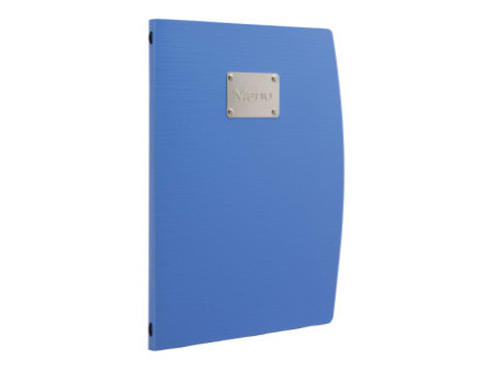 Securit Protège-menus RIO MENU, A4, bleu