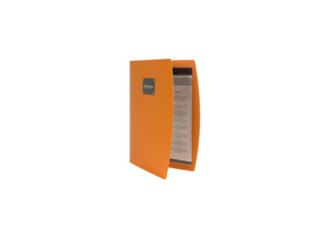Securit Protège-menus RIO MENU, A4, orange