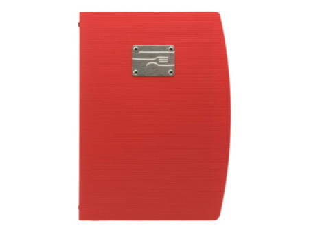 Securit Protège-menus RIO COUVERTS, A4, rouge