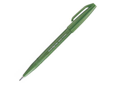 PentelArts Stylo feutre Brush Sign Pen SES 15, vert olive