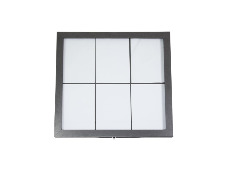 Securit Vitrine d'affichage LED COATED STEEL, 6 x A4