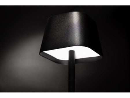 Securit Lampe de table à LED sans fil GEORGINA, noir