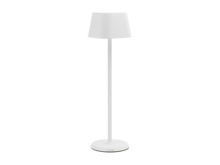 Securit Lampe de table à LED sans fil GEORGINA, blanc