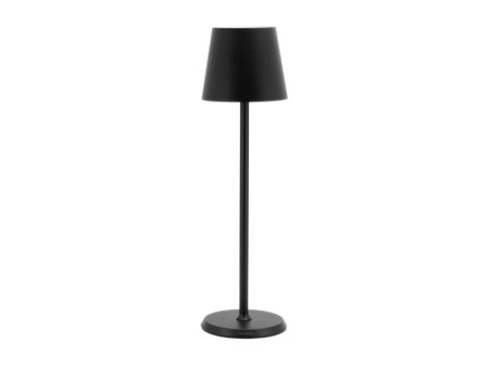 Securit Lampe de table à LED sans fil FELINE, noir