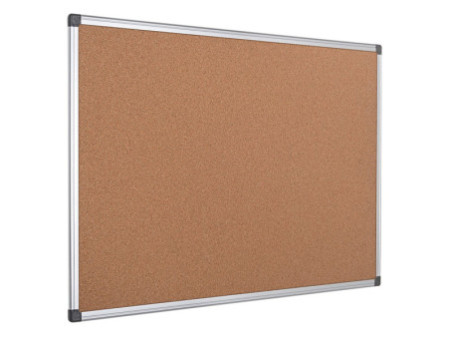 Bi-Office Tableau en liège 'Maya', 1.800 x 900 mm, cadre alu