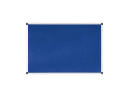 Bi-Office Tableau en feutre 'Maya', 900 x 600 mm, bleu