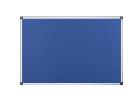 Bi-Office Tableau en feutre 'Maya', 1.200 x 900 mm, bleu
