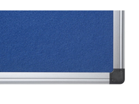 Bi-Office Tableau en feutre 'Maya', 1.200 x 900 mm, bleu
