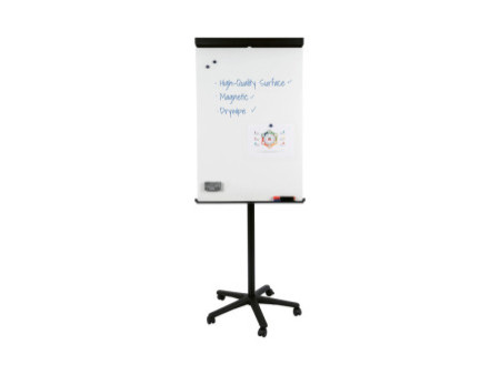Bi-Office Chevalet de conférence mobile, sans cadre
