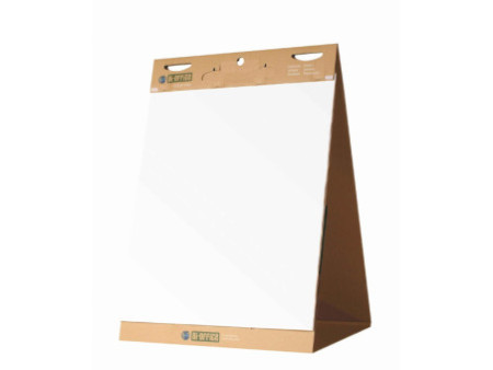 Bi-Office Chevalet de table 'Earth', 20 feuilles, 500x585 mm