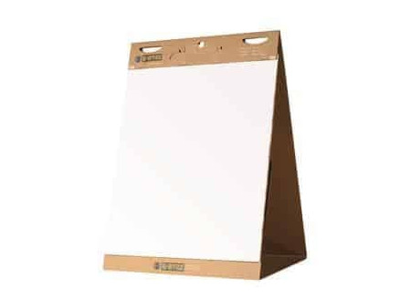 Bi-Office Chevalet de table 'Earth', 20 feuilles, 500x585 mm