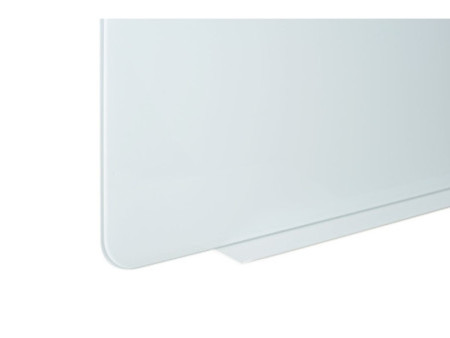 Bi-Office Tableau magnétique en verre, 1.200 x 900 mm, blanc