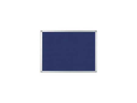 Bi-Office Tableau en feutre AYDA, 900 x 600 mm, bleu