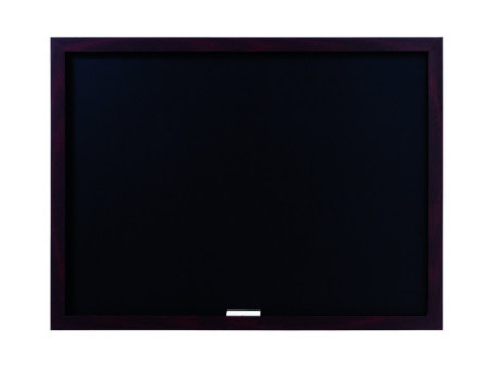 Bi-Office Tableau noir Optimum, 600 x 450 mm, cerisier