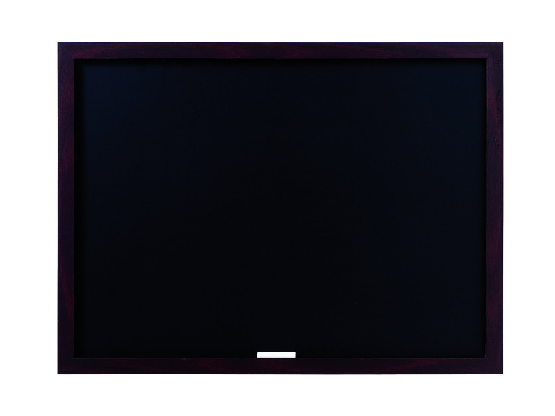 Bi-Office Tableau noir Optimum, 600 x 450 mm, cerisier