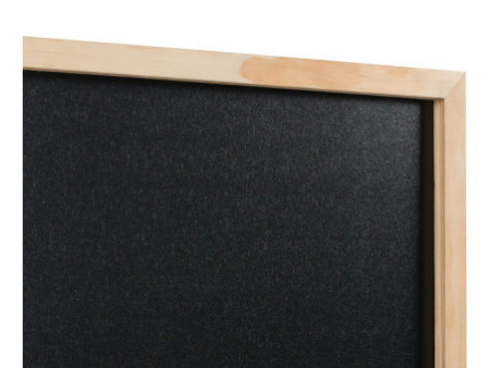 Bi-Office Tableau noir Optimum, 600 x 450 mm, pin