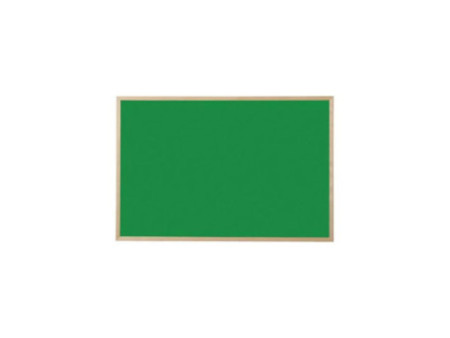Bi-Office Tableau noir, bois naturel, 900 x 600 mm, vert