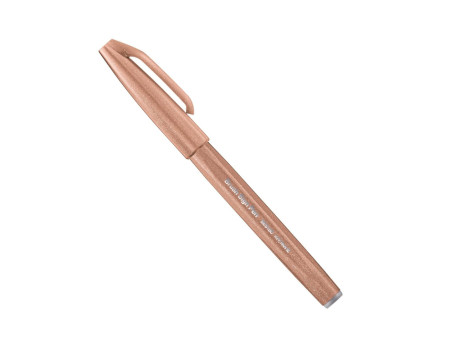 PentelArts Stylo feutre Brush Sign Pen SES 15, brun