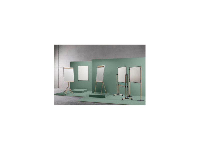ARCHYI Tableau blanc Giro, trépied, (L)700 x (H)1.040 mm