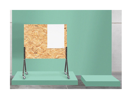 ARCHYI. Tableau multifonctionnel, panneaux OSB, mobile