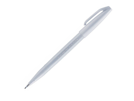 PentelArts Stylo feutre Brush Sign Pen SES 15, gris clair