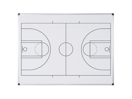 Bi-Office Tableau blanc mural terrain de hockey, A3