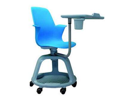 Bi-Office Chaise de séminaire ACTIVE 360+R, bleu clair