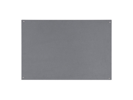 Bi-Office Tableau en feutre sans cadre, 1.200 x 900 mm,rouge