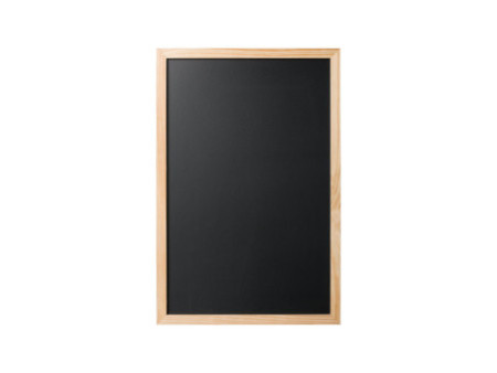 Bi-Office Tableau noir, avec cadre, pin, 600 x 400 mm