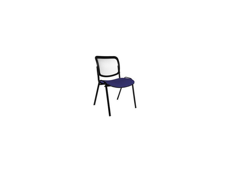 Topstar Chaise de bureau 'Net Point Visit noir', bleu royal