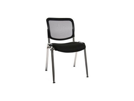 Topstar Chaise de bureau 'Net Point Visit chrom', marron