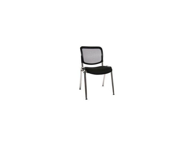 Topstar Chaise de bureau 'Net Point Visit chrom', marron