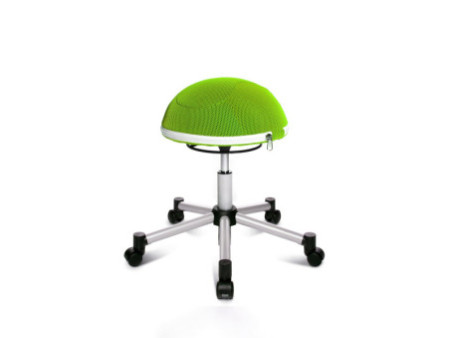 Topstar Tabouret fitness 'Sitness Half Ball', vert pomme