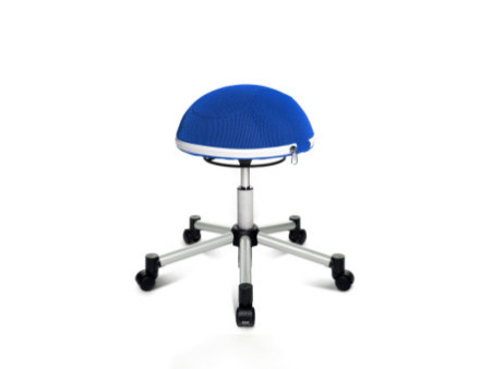 Topstar Tabouret fitness 'Sitness Half Ball', bleu