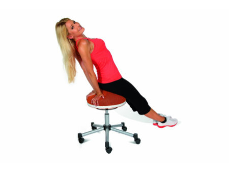 Topstar Tabouret fitness 'Sitness Half Ball', vert