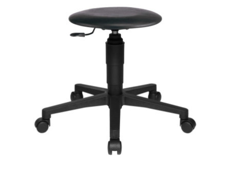 Topstar Tabouret pivotant 'TEC 60 Skai', noir