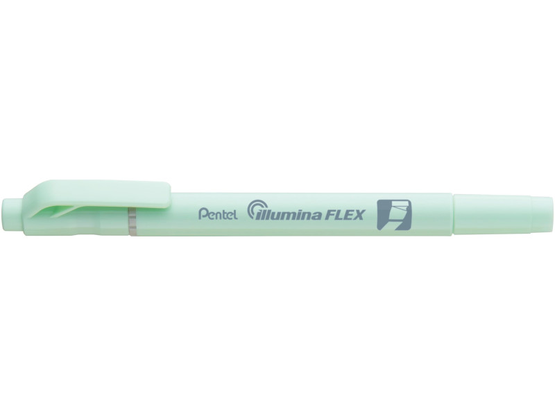 Pentel Surligneur Illumina Flex Pastel, vert clair pastel