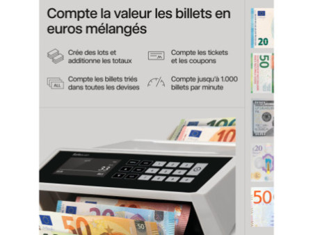 Safescan Compteuse de billets 'Safescan 2465-S', gris
