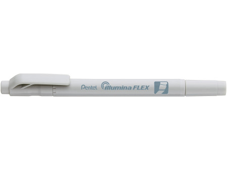 Pentel Surligneur Illumina Flex Pastel, gris pastel