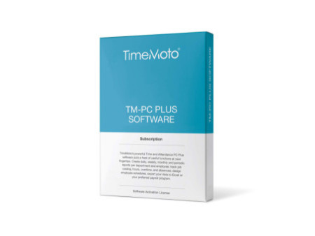 TimeMoto Logiciel TM-PC Plus pour systèmes de pointage