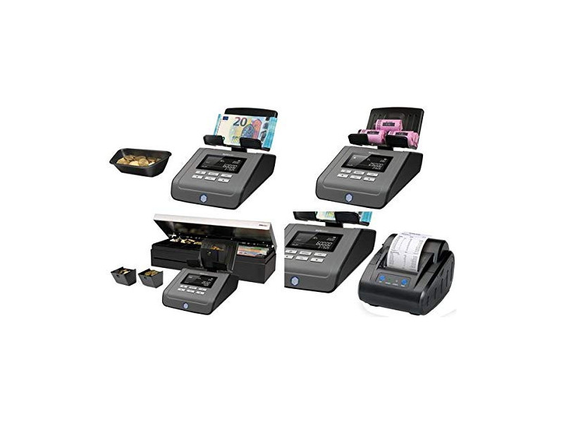 Safescan Baquet pour compteuse de pièces Euro Safescan 1250