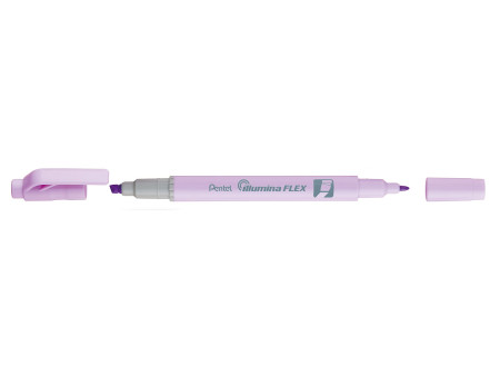 Pentel Surligneur Illumina Flex Pastel, violet pastel