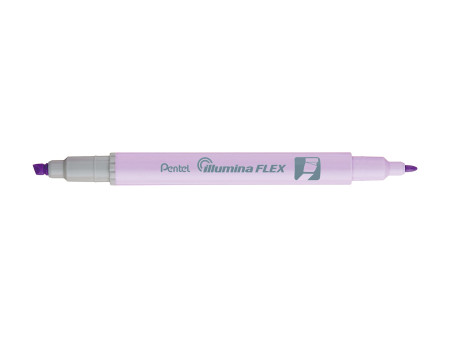 Pentel Surligneur Illumina Flex Pastel, violet pastel
