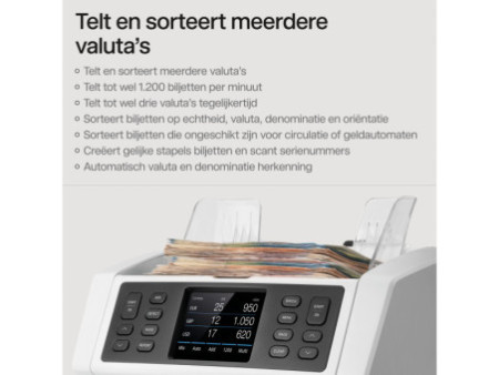 Safescan Compteuse de billets 'Safescan 2995-SX', gris