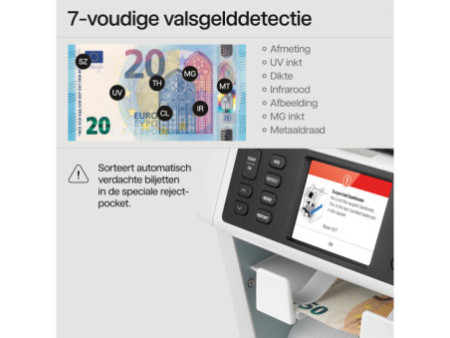 Safescan Compteuse de billets 'Safescan 2995-SX', gris
