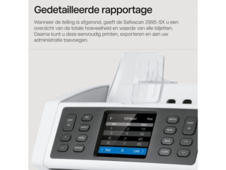 Safescan Compteuse de billets 'Safescan 2995-SX', gris